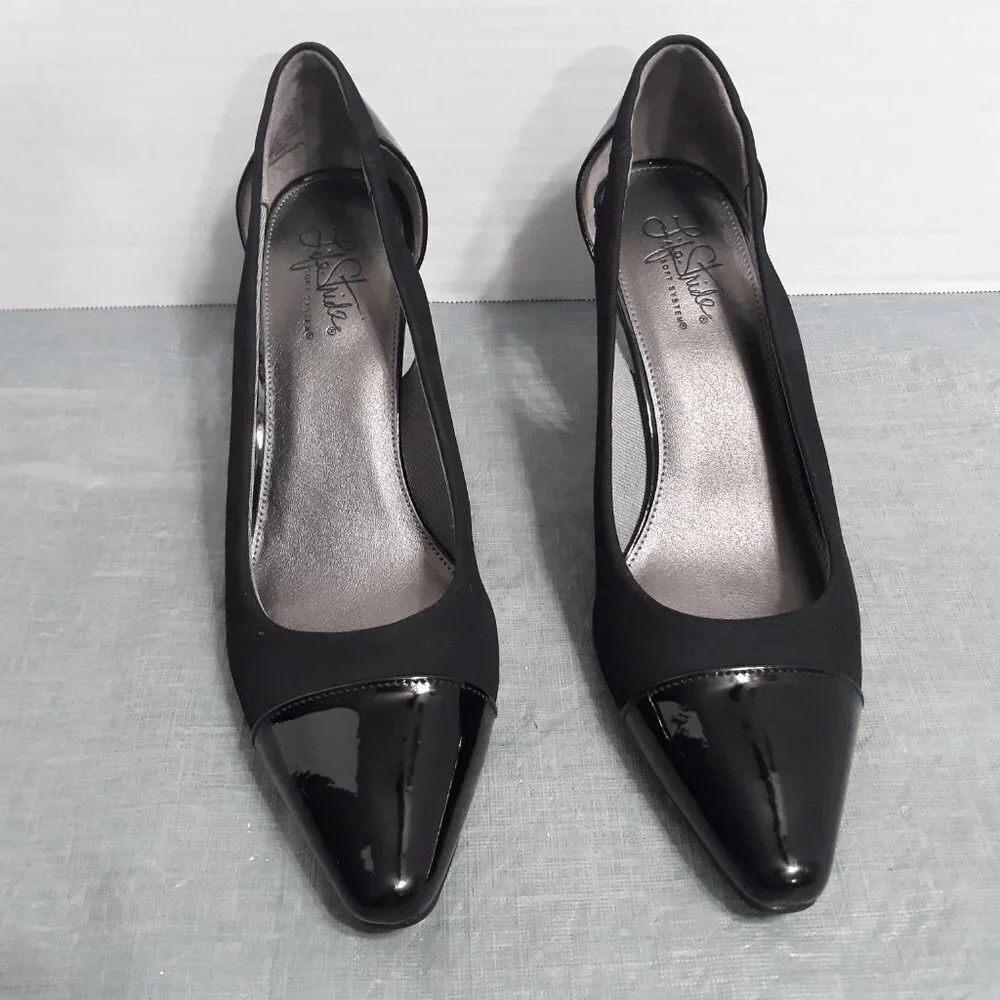 Life Stride Women's Black Heels